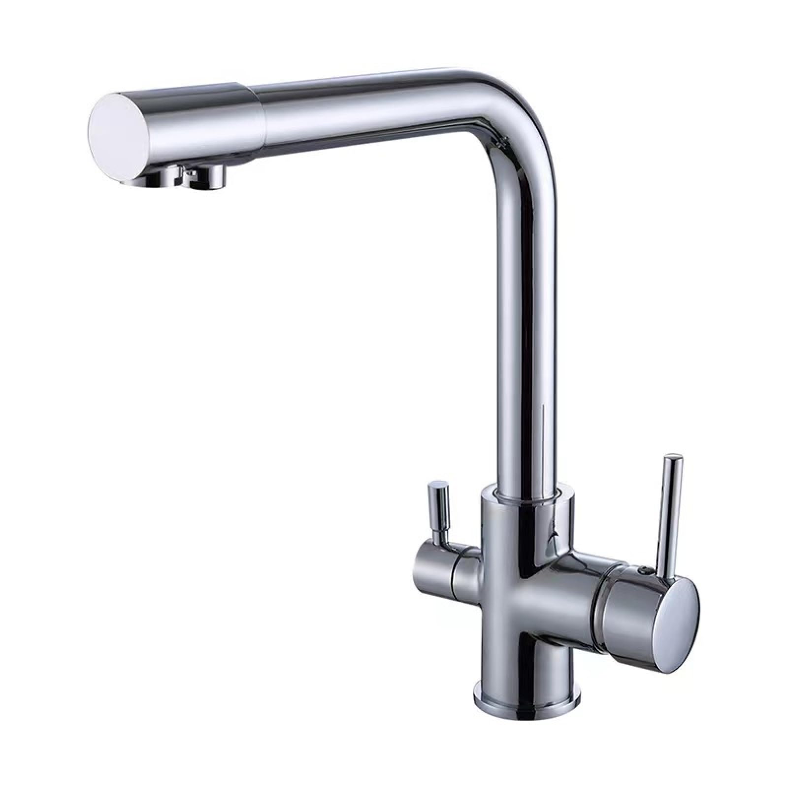 Fanjubei Chrome Plating Kitchen Hot And Cold Water Direct Drinking Faucets Are Chrome-Plated