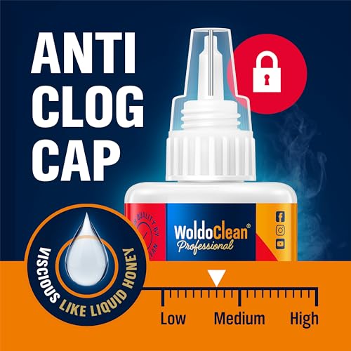 Image of WoldoClean Super Glue All-Purpose Liquid 25g - Fast Drying Clear CA Adhesive for Metal, Plastic, Wood, Ceramic, Glass & DIY Repairs