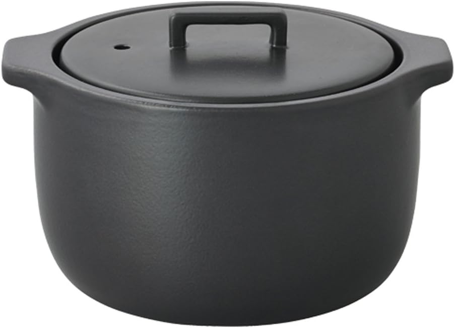 Kinto - KAKOMI Rice Cooker Ceramic (Black)