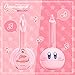 Otamatone Melody [Special Edition Nintendo Kirby] - Fun Japanese Electronic Musical Kids Toy Synthesizer Instrument by Maywa Denki [Includes Keychain Attachment and English Instructions]