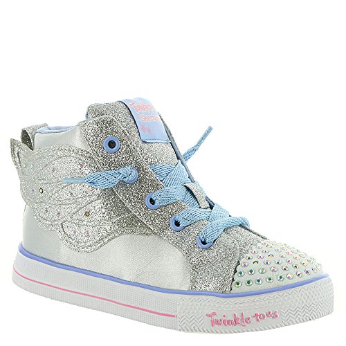 Skechers Girl's Shuffle Lite-Dainty Wingz Sneaker2