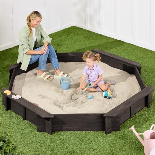 Best Choice Products Kid's Large Octagonal Wooden...