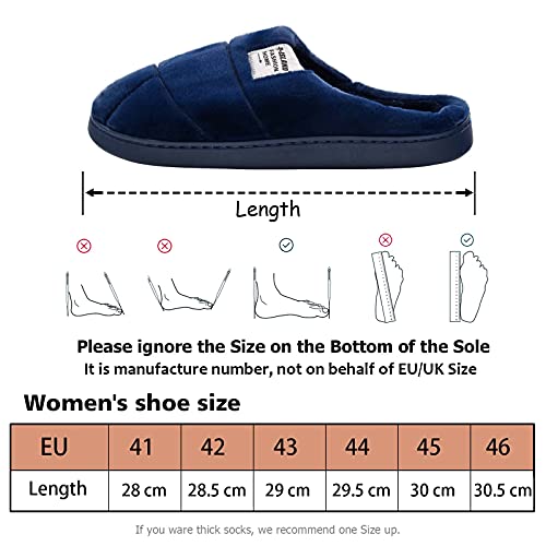 R-ISLAND Pantoffels voor heren, winterschoenen, pantoffels, voor heren, winter, antislip, met zachte zolen, comfortabele… - Image 3