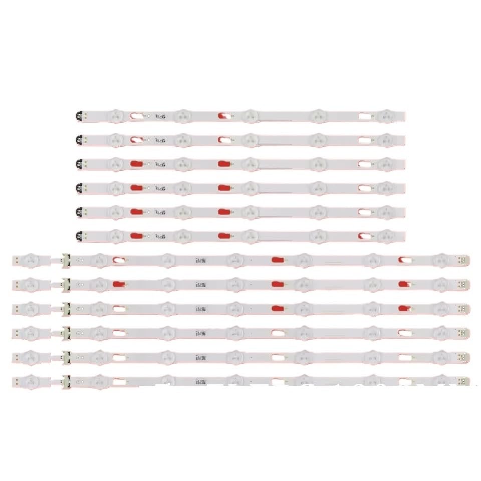 TV LED-strip voor Samsung UE49MU6120K UE49MU6170U UE49MU6105K UE49MU6200K UN49MU6300 UE49KU6172 ​​UE49MU6100 BN96-40632A 40633A