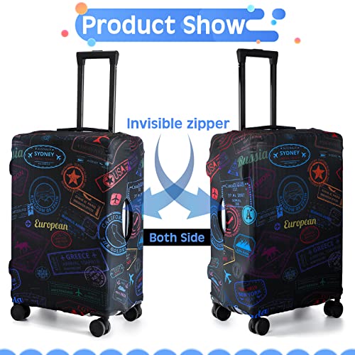Sherr Vintage Theme Luggage Cover