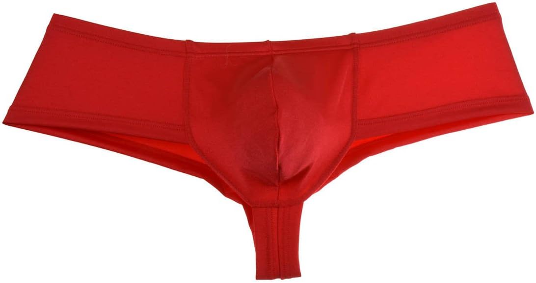 Men Cheeky Booty Bikini Boxers Bluge Pouch Thong Bottom Pants Spandex Hight Cut Boxer Briefs - Image 5