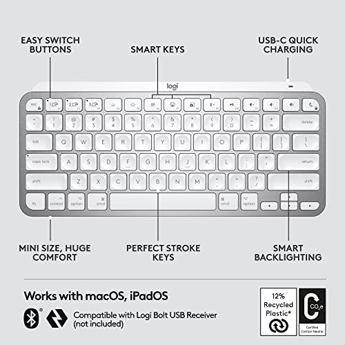 Logitech-MX-Keys-Mini-for-Mac-Minimalist-Wireless-Illuminated-Keyboard-Compact-Bluetooth-Backlit-Keys-USB-C-Metal-Build-Compatible-with-MacBook-ProMacbook-AiriMaciPad