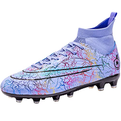 Csgkag Zapatillas de Fútbol para Hombre Botas de Fútbol Niños Spike Aire Libre Profesionales...
