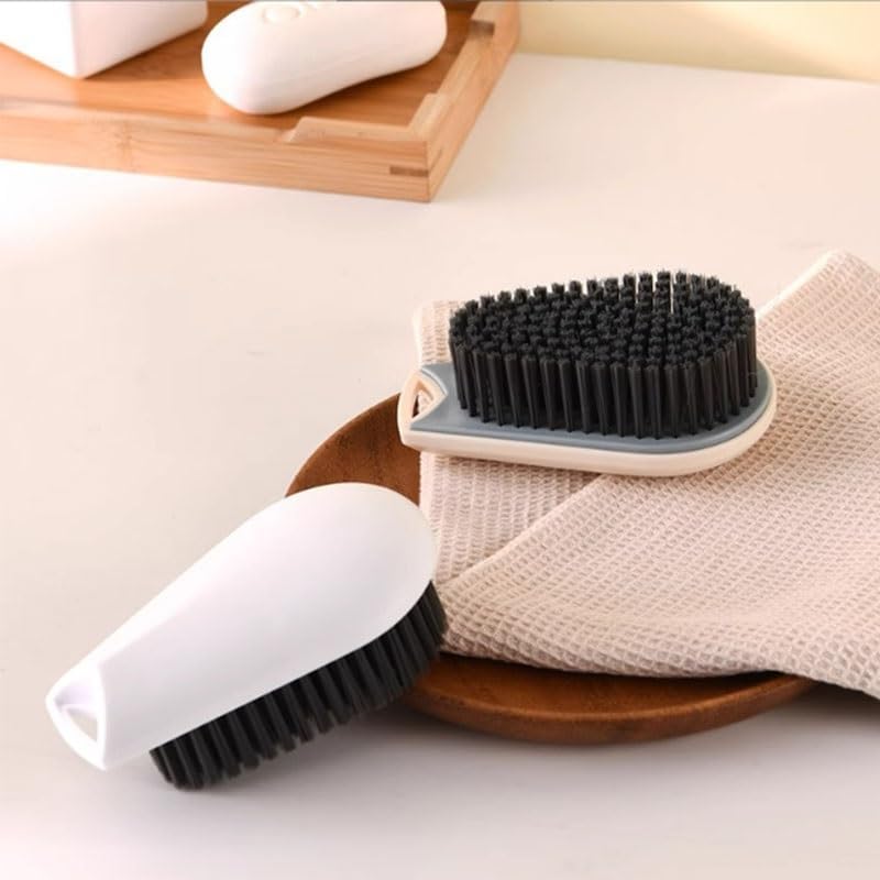 Soft Bristled Shoe Brush Multi Functional Cleaning Special Board Stain Removal(OneColor)