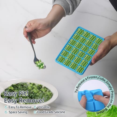 Moldes de silicona para congelar 1 cucharada pack x4 miniatura 7