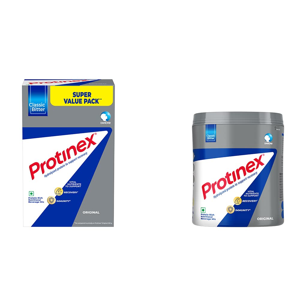 Protinex Original Health And Nutritional Drink Mix For Adults with High protein & 8 Immuno Nutrients, 1 Kg & Original Health And Nutritional Drink Mix For Adults with High protein & 8 Immuno Nutrients
