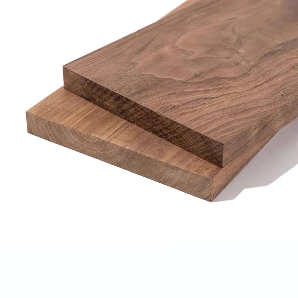 Amazon.co.jp: BAIWANLIN クルミ板クルミ材ボードピース厚さ8mm長さ/幅