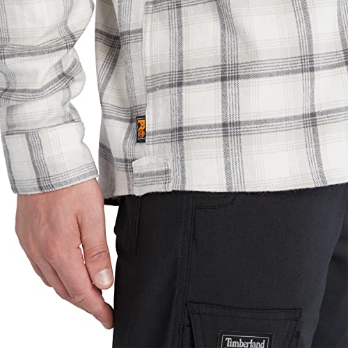 Timberland PRO Men's Woodfort Long-Sleeve Lightweight Flannel Flex Shirt4