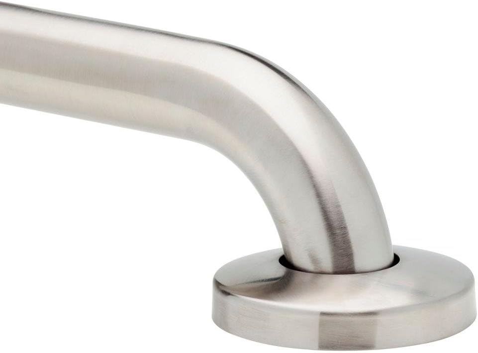 Gripp Grab Bar Size: 3" H x 15" W x 3" D, Finish: Brushed Stainless