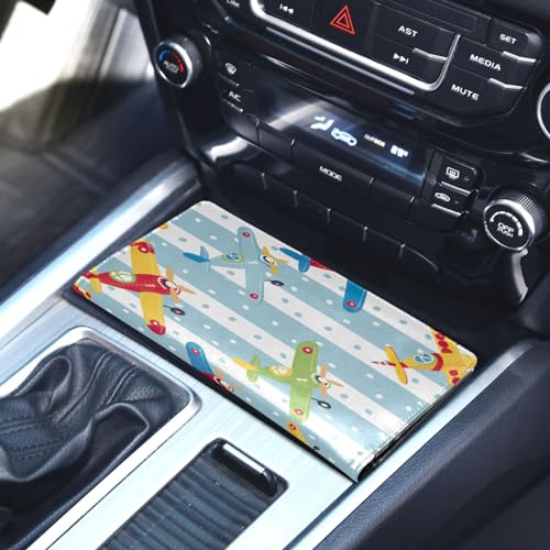 Organizador para auto de cuero miniatura 5