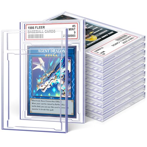 12 PCS Card Case Holder for Trading Cards, Acrylic Graded