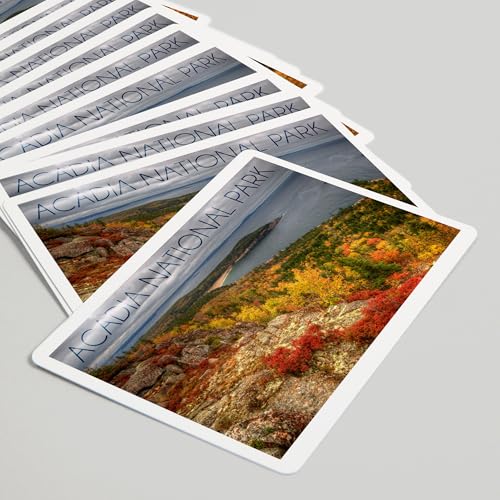 Baraja de 52 cartas Póker Acadia National Park miniatura 5