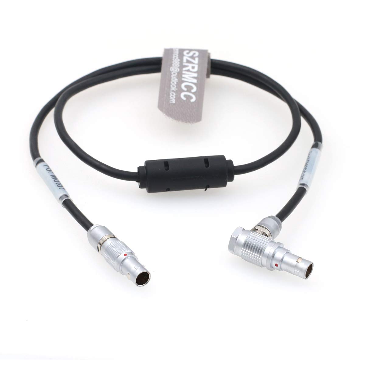 SZRMCCNucleus-M Focus Motor Run Stop Power Cable Tilta 7 Pin to Right Angle 9 Pin for RED Komodo 6K RED V-Raptor 8K XL Digital Camera