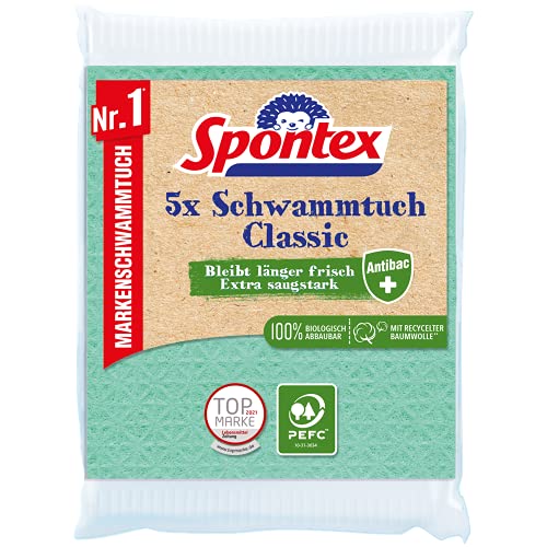 Spontex Schwammtuch Classic 5 Stück