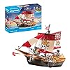 513oen9tzrl - Playmobil 71418 Pirates: Pirate Vessel, exciting Adventures on The high seas, Complete with extensive Accessories, Fun Imaginative Role Play, playsets Suitable for Children Ages 4+