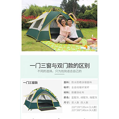 Carpa automática plegable para 1 a 2 personas miniatura 6