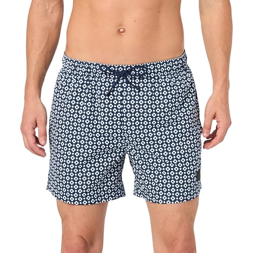 BOSS Men's Standard Microprint Swim Trunks