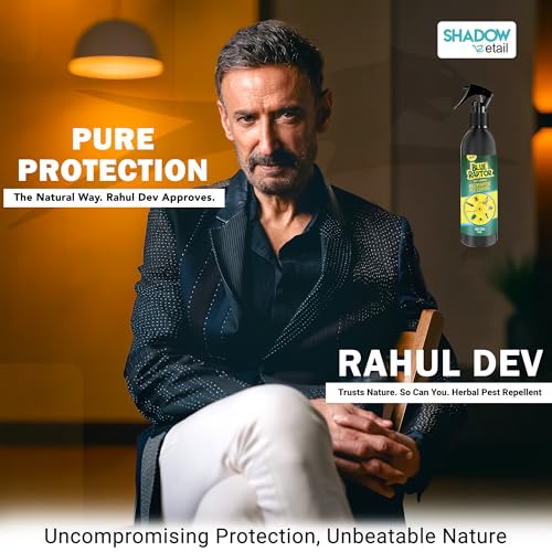 Image of Shadow Securitronics Blue Raptor All-Purpose Insect Control Spray|100% Natural Repellent for Lizard, Cockroaches, Bed Bugs, Spiders, Flies, and Centipedes|Safe and Non-Toxic Formula|(200ml)