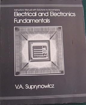 Paperback Instructor's manual with solutions to accompany Electrical and electronics fundamentals Book