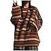 Damen Herren Strickpullover Oversize Rundhals Langarm Gestreifte College Strickpulli Teenager Mädchen Pullover Retro Winter Y2K Korean Mode Pullover Damen Strickwaren Harajuku Kleidung Oberteile Tops