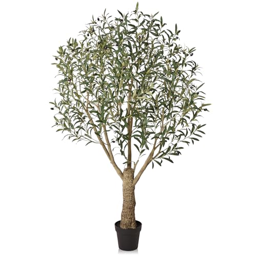 Artificial 6FT Olive Tree for Indoor and Outdoor Decor