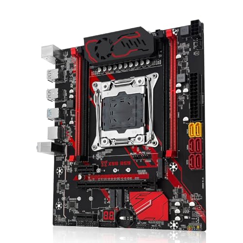 SHANGZHAOYUAN X99 RS9 Mainboard Intel LGA 2011-V3 Motherboard für Xeon E5 V3/V4 und Core i7 Prozessoren der 5./6. Gen, DDR4 max. 128 GB, SATA 3.0, Gigabit LAN, WiFi M.2, NVME M.2 SHANGZHAOYUAN X99 RS9 Mainboard Intel LGA 2011-V3 Motherboard für Xeon E5 V3/V4 und Core i7 Prozessoren der 5./6. Gen, DDR4 max. 128 GB, SATA 3.0, Gigabit LAN, WiFi M.2, NVME M.2