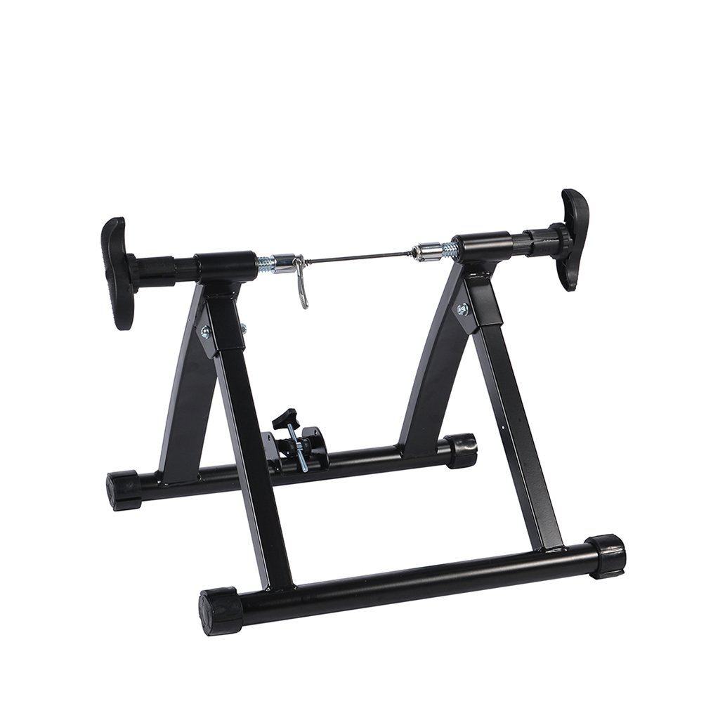 ROCKBROS Rullo Bicicletta Allenamento in Alluminio con Resistenza Magnetica Pieghevole Regolabile per MTB 26"-28" Bici da Corsa 700C