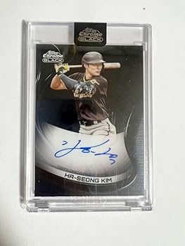 Amazon.co.jp: topps chrome パドレス キムハソン 直筆サイン