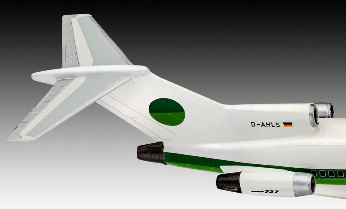 Revell Model Kit Boeing 727-1:144-3946 : Amazon.com.tr: Oyuncak