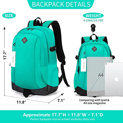 Image of rickyh style School Backpack Travel Bag for Men & Women, Lightweight College Back Pack with Laptop Compartment