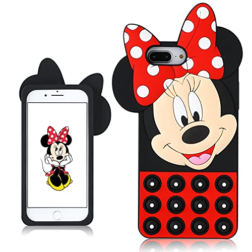 JoySolar Tilted Minnie for iPhone 6 Plus/6S Plus/7 Plus/8 Plus Case Silicone CaseΓ’β¬βDesign Cartoon Funny Cute Fidget Cool Kawaii Fun Cover Cases for Boys Girls Youth(for iPhone 6/6S/7/8 Plus 5.5) JoySolar Tilted Minnie for iPhone 6 Plus/6S Plus/7 Plus/8 Plus Case Silicone CaseΓ’β¬βDesign Cartoon Funny Cute Fidget Cool Kawaii Fun Cover Cases for Boys Girls Youth(for iPhone 6/6S/7/8 Plus 5.5")