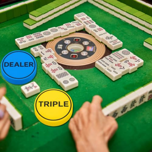 Mahjong Scoring Token Set - Kit de 4 piezas para Mahjong miniatura 5