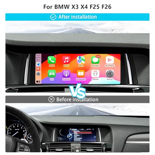 Radio coche pantalla táctil 8.9” para BMW X3 X4 F25 NBT miniatura 3