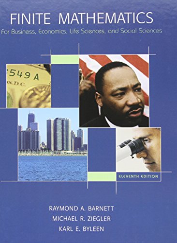Finite Mathematics for Business, Economics, Life Sciences and Social Sciences Value Package (includes MathXL 12-month Student Access Kit)