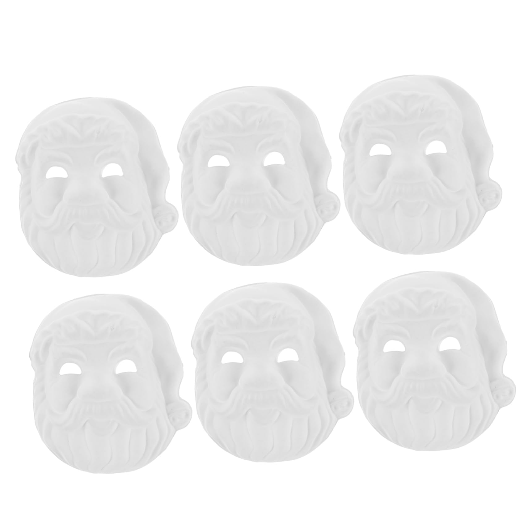 ibasenice 30pezzi Maschere Vuote Santa Claus Per Maschere Per e Cosplay Accessori Per e