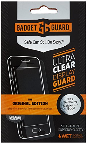 Gadget Guard Screen Protector for Samsung Galaxy S7 Edge - Retail Packaging - Clear