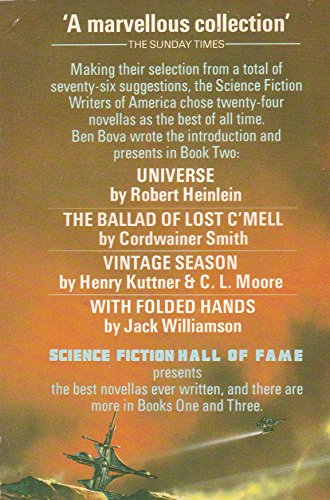 Science Fiction Hall Of Fame : The Novellas Book 2 0722118023 Book Cover