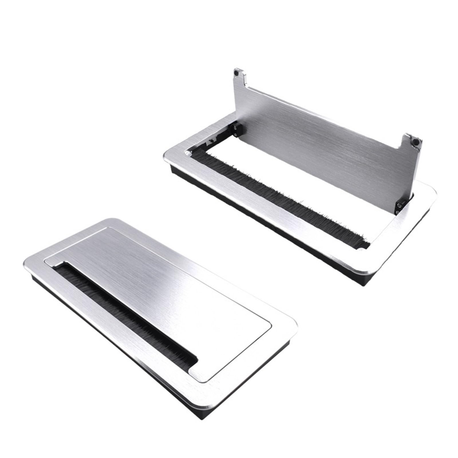 Amazon.com: 1pcs Black/Silver Brushed Aluminum Alloy Thickened Arc 