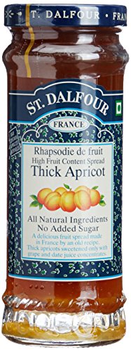 Charles Jacquin-St.Dalfour Consrv, Apricot, 100% Fruit, 10-Ounce (Pack of 6)