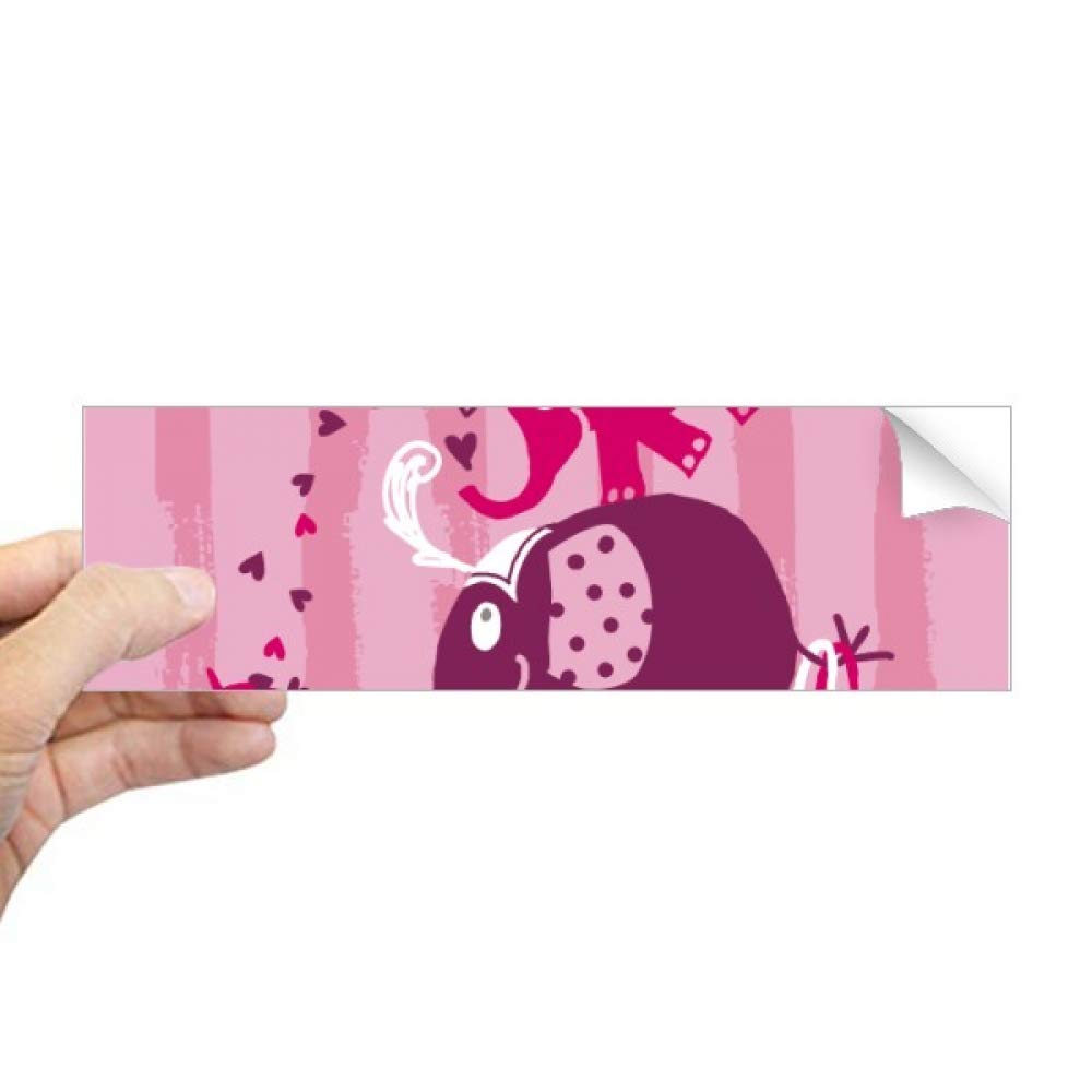 Autocollant rose cirque pour ordinateur portable et décoration de fenêtre