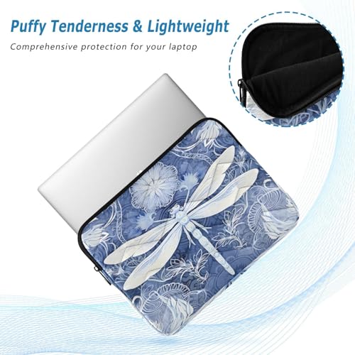 Funda para portátil 13-14 pulgadas Dragonflies impermeable y resistente miniatura 5