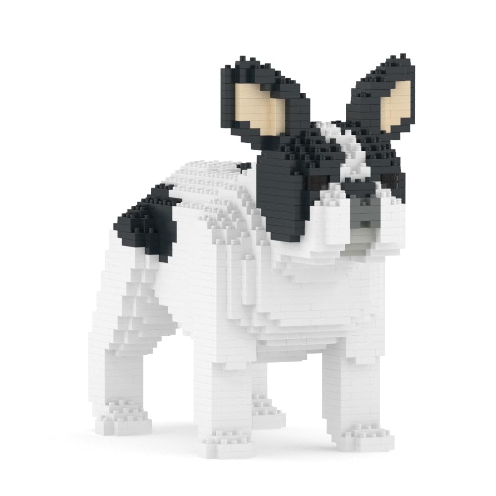 JEKCA Bulldog francés 02S-M04 | Bloques de construcción de plástico para Perros | A Partir de 14 años