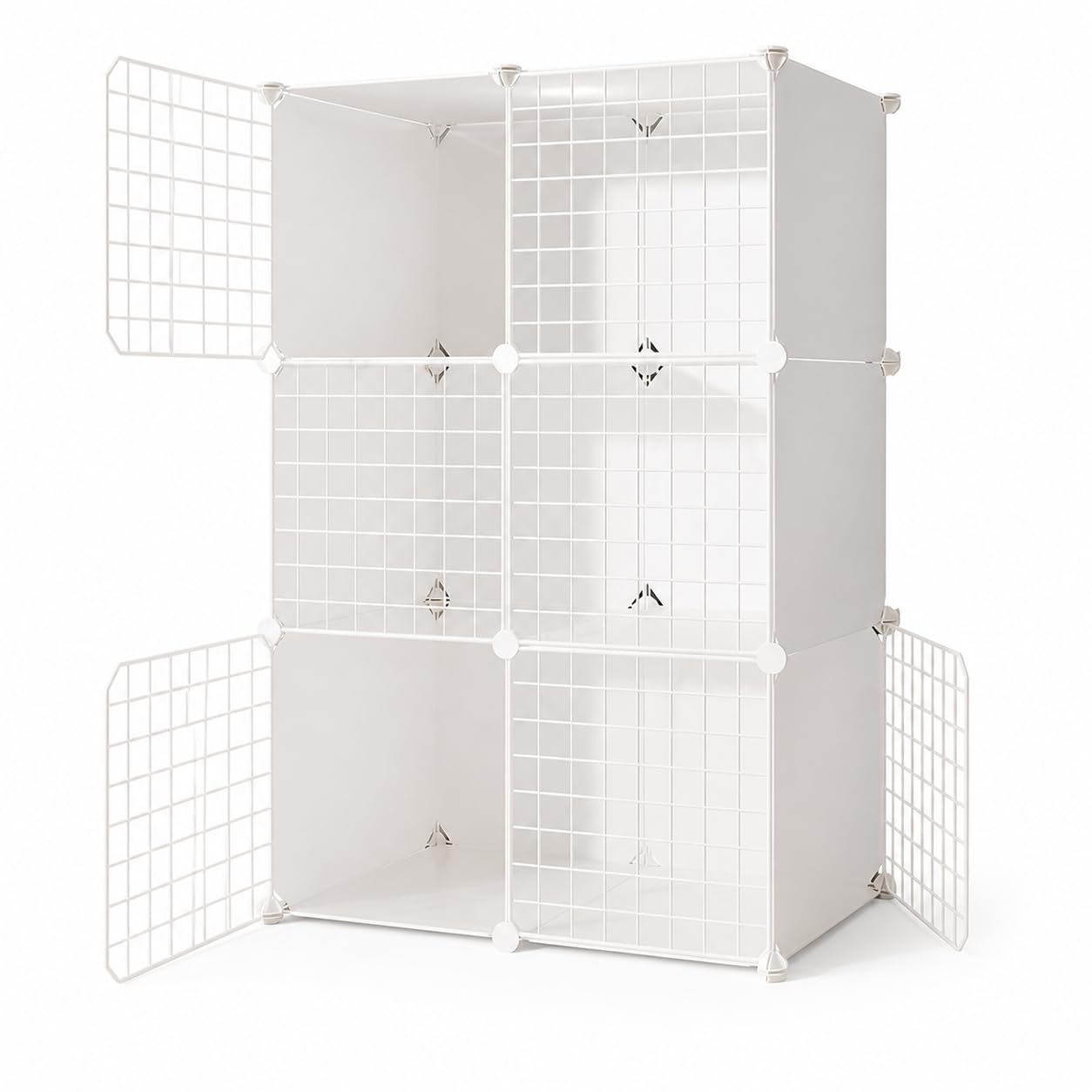 Gabbia per Gatti da Interno, Base, 3 strati, 75x39x109cm