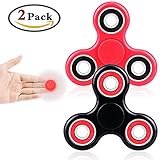GeMoor 2 Pack Hand Spinners Fidget Toy Stress Reducer Ceramic Bearing for Adult, Kids - Great for Anxiety, Autism, ADHD and Quit Smoking