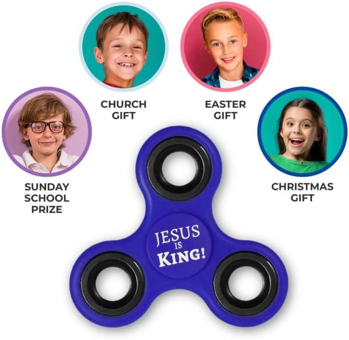Miniatura 6 de Fidget Spinner Christian Kids Gift (4)  Proverbios 1810 ProductosRegalo divertidoIdea de regalo de PascuaRegalo religioso para niñosPremio de